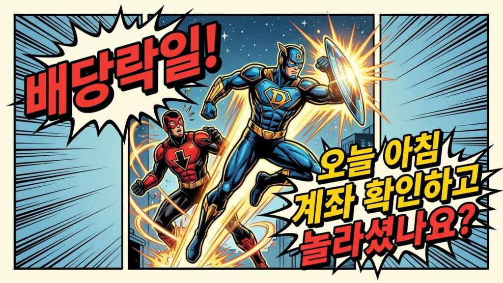 "어제 샀는데 왜 안 줘요?" 주린이가 가장 많이 속는 '배당락일' 뜻 & 분기 배당금 받는 법 완벽 정리 3 배당락일