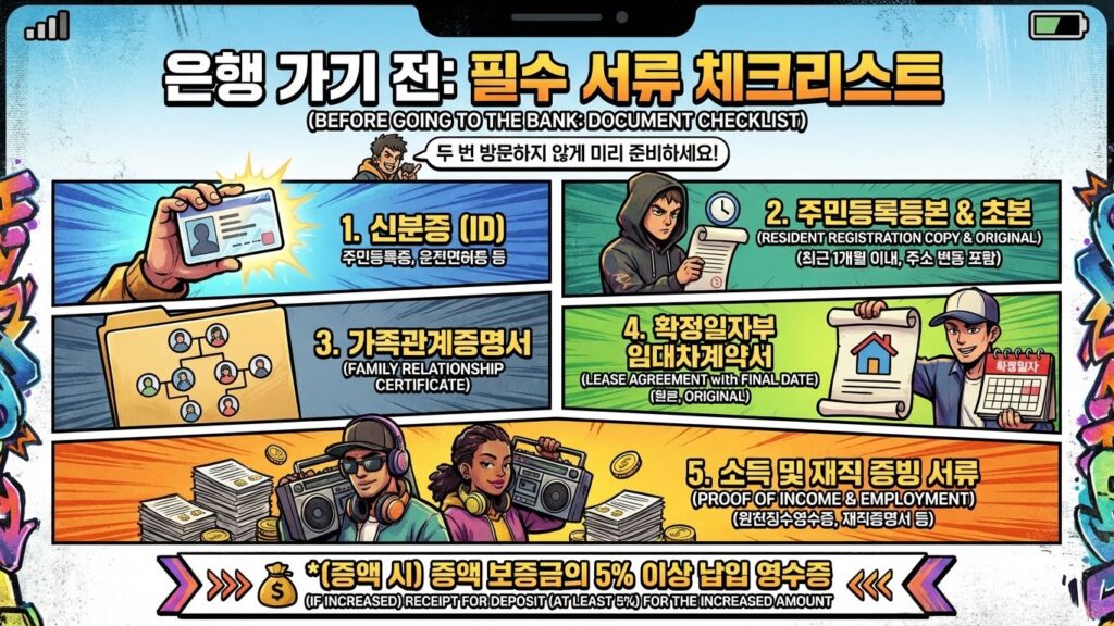 필수 서류 리스트