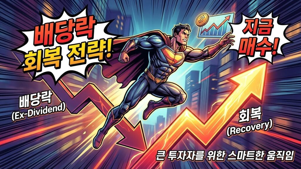 "어제 샀는데 왜 안 줘요?" 주린이가 가장 많이 속는 '배당락일' 뜻 & 분기 배당금 받는 법 완벽 정리 11 배당락 투자법