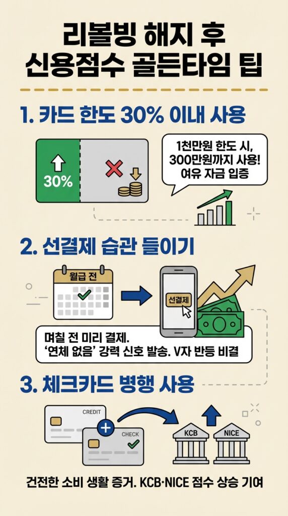 리볼빙 해지 후 관리 팁