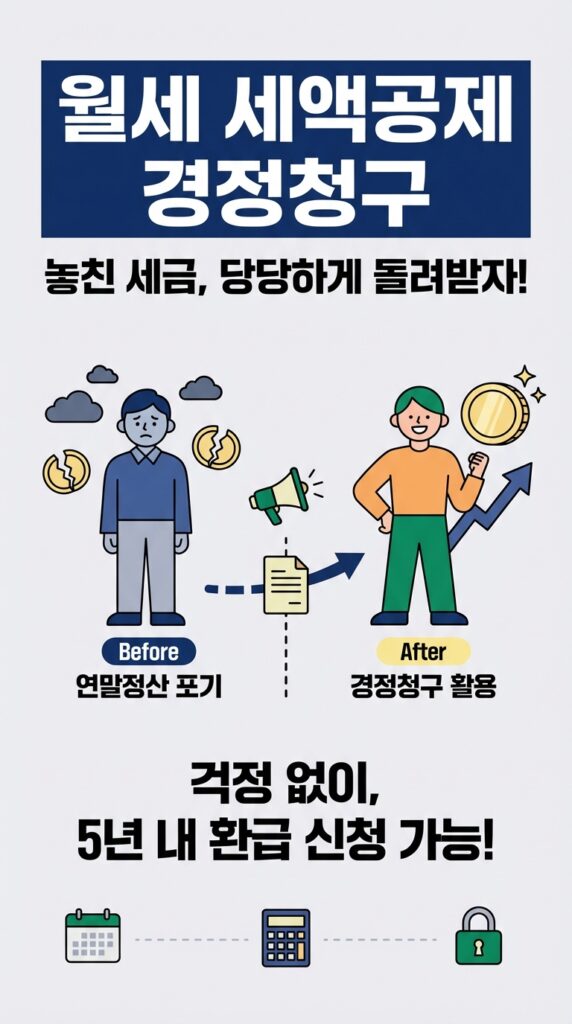 월세 세액공제 경정청구
