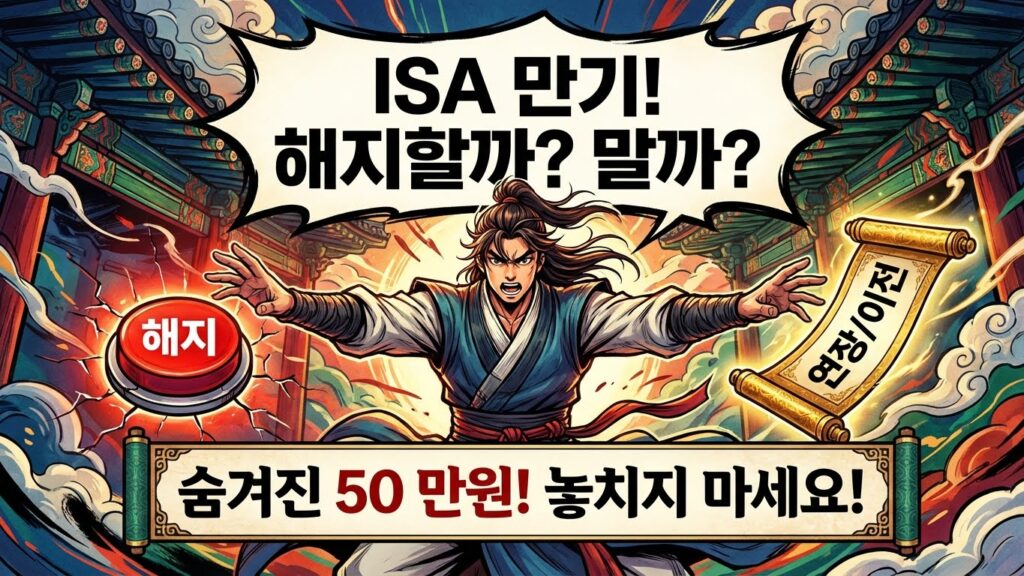 ISA 만기 자금 연금 계좌 이전 제도