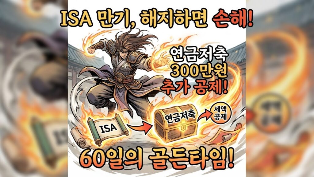 ISA 만기 해지하면 바보? 연금저축 이전으로 세액공제 300만 원 더 챙기는 법