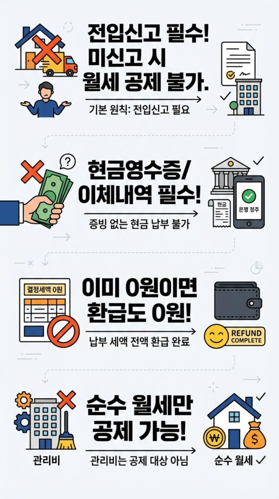월세 세액공제 경정청구