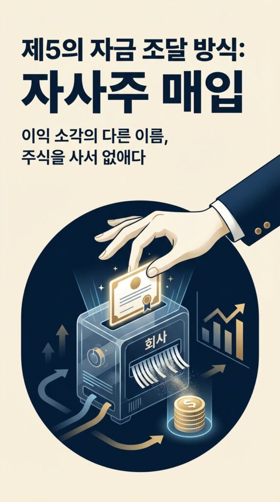 회사는 부자인데 나는 거지? 합법적인 법인 대표 자금 현금화 방법 총정리 (세금 아끼는 디테일) 7 자사주 매입