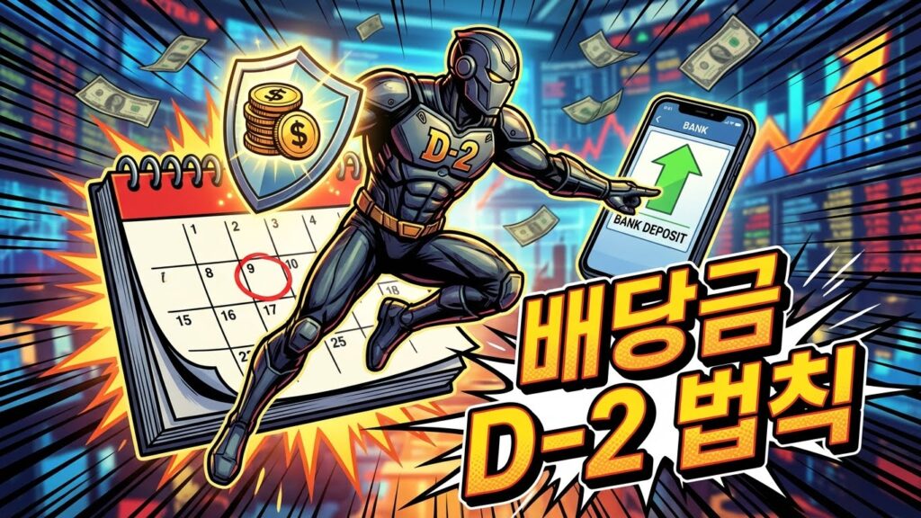 "어제 샀는데 왜 안 줘요?" 주린이가 가장 많이 속는 '배당락일' 뜻 & 분기 배당금 받는 법 완벽 정리 12 배당금 법칙