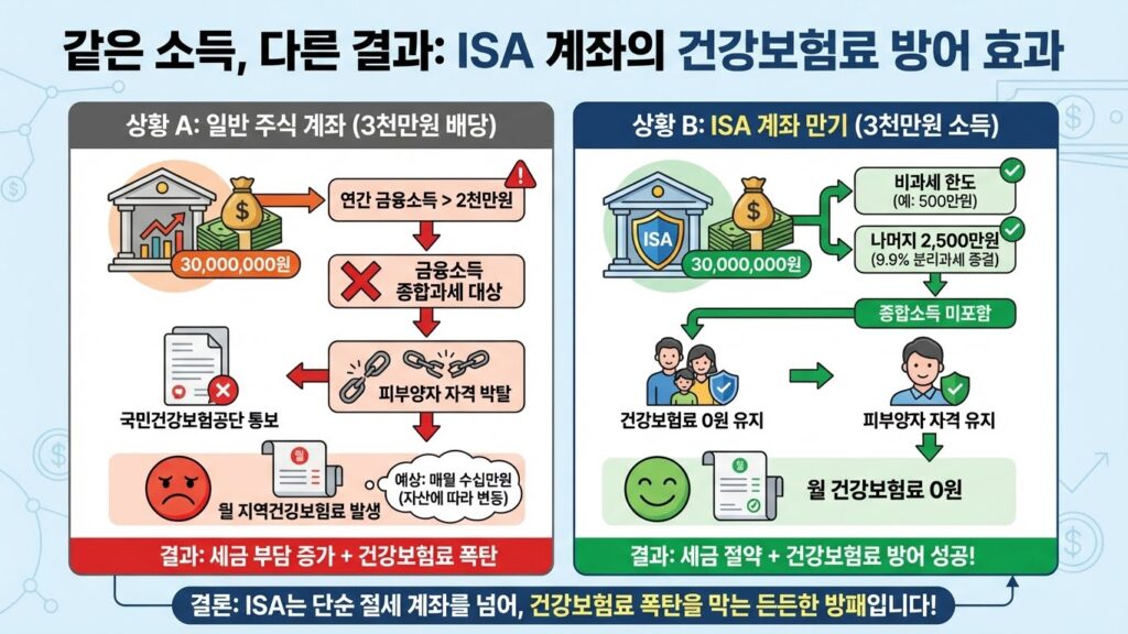 ISA 계좌 만기 해지 시 건강보험료 폭탄 맞을까? 피부양자 자격 박탈에 대한 진실 6 ISA 계좌
