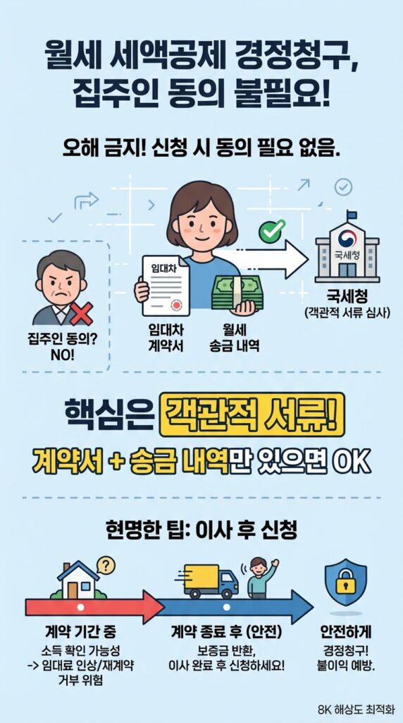월세 세액공제 경정청구