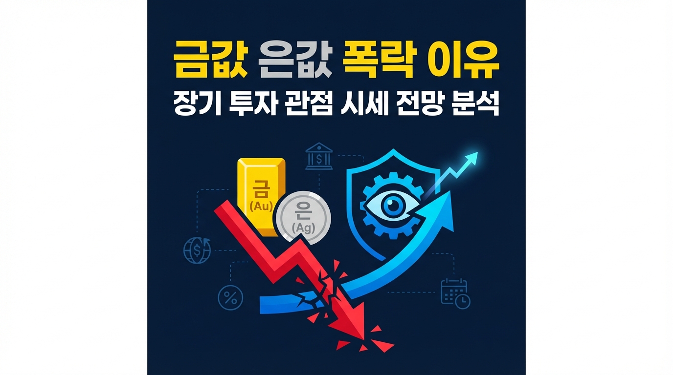 2026년 금값 은값 폭락 이유 및 장기 투자 관점 시세 전망 분석