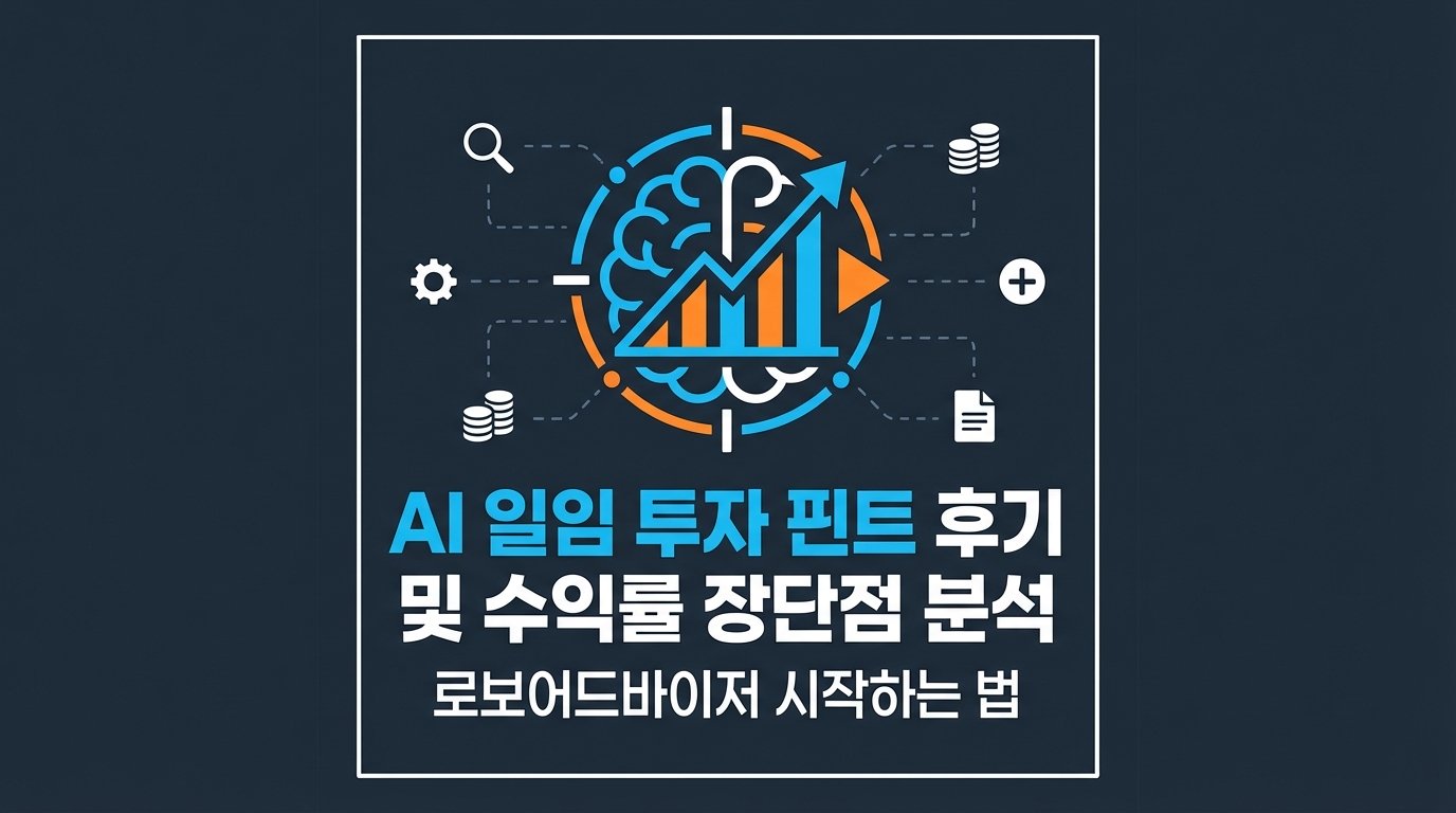 AI 일임 투자 핀트 후기 및 수익률 장단점 분석, 로보어드바이저 시작하는 법 (내돈내산)