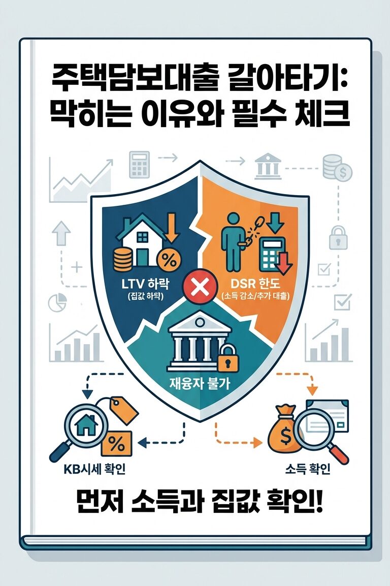 DSR과 집값 하락의 함정
