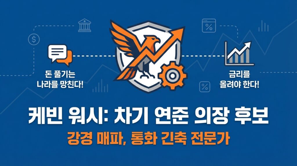 연준 의장 케빈 워시 공포