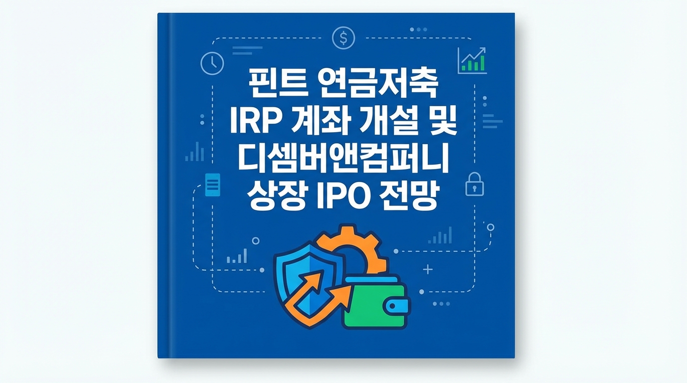 핀트 연금저축 IRP 계좌 개설 및 디셈버앤컴퍼니 상장 IPO 전망